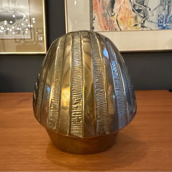 Vintage Gold Pharaoh Sculpture Art - Picture 5 of 9